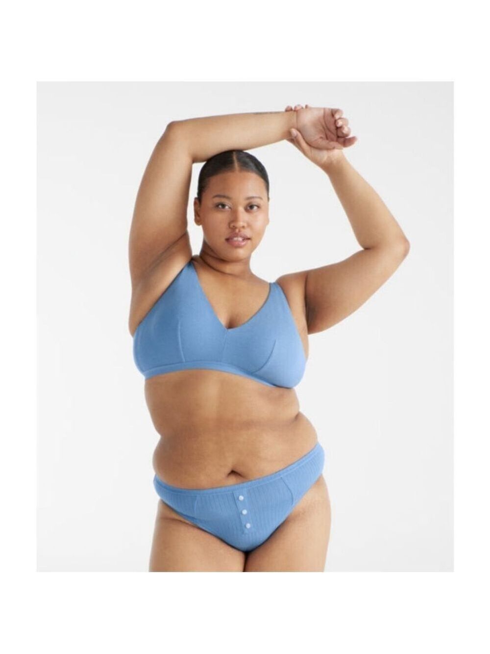 NEW knix | Micro Modal Essential Thong in daylight blue
